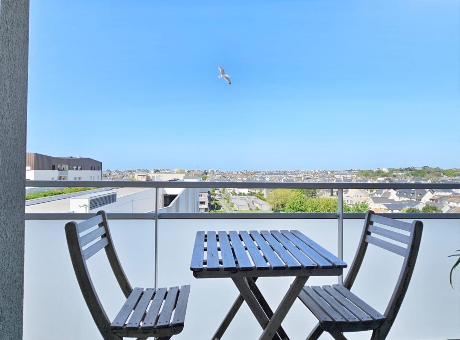 T2 Design Proche Gare/Intra-M/Sillon, Garage Prive Appartement Saint-Malo Buitenkant foto