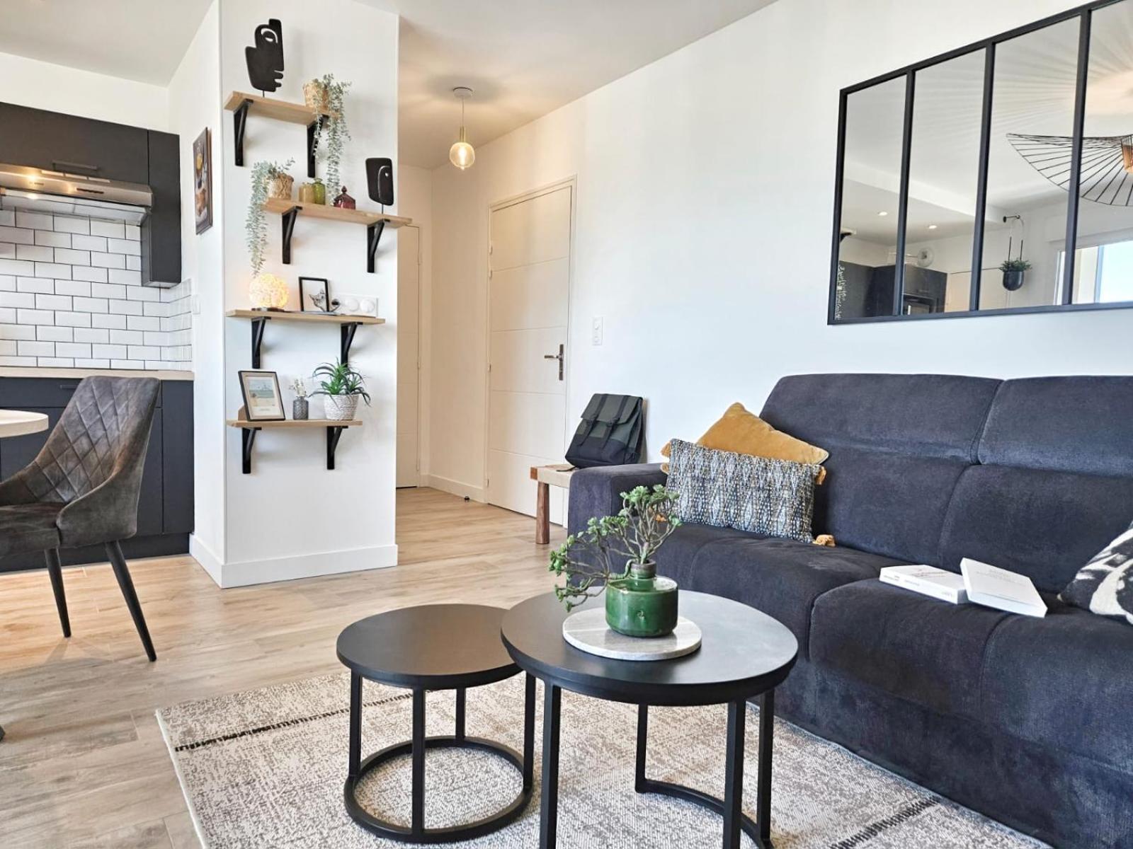 T2 Design Proche Gare/Intra-M/Sillon, Garage Prive Appartement Saint-Malo Buitenkant foto