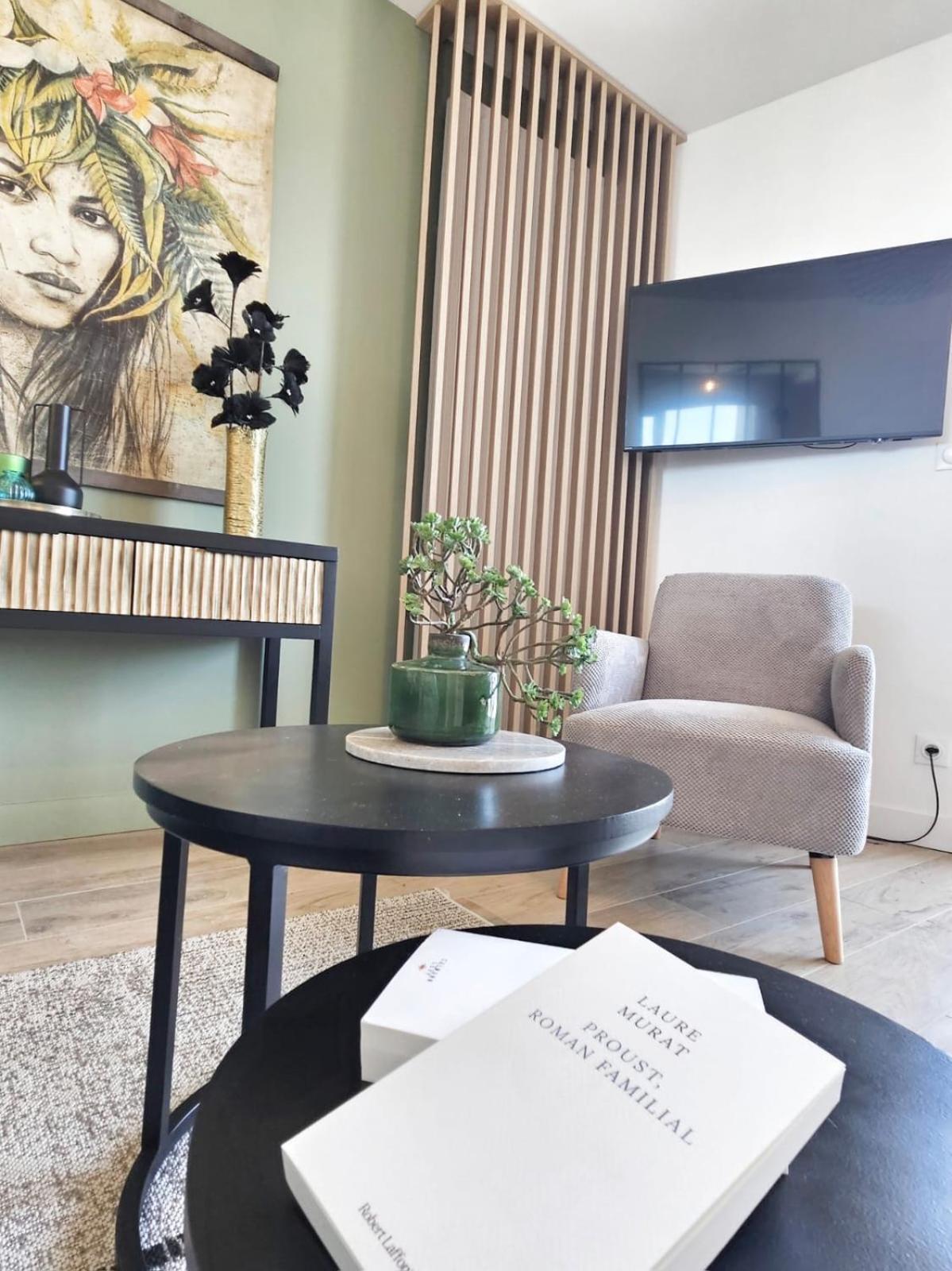T2 Design Proche Gare/Intra-M/Sillon, Garage Prive Appartement Saint-Malo Buitenkant foto