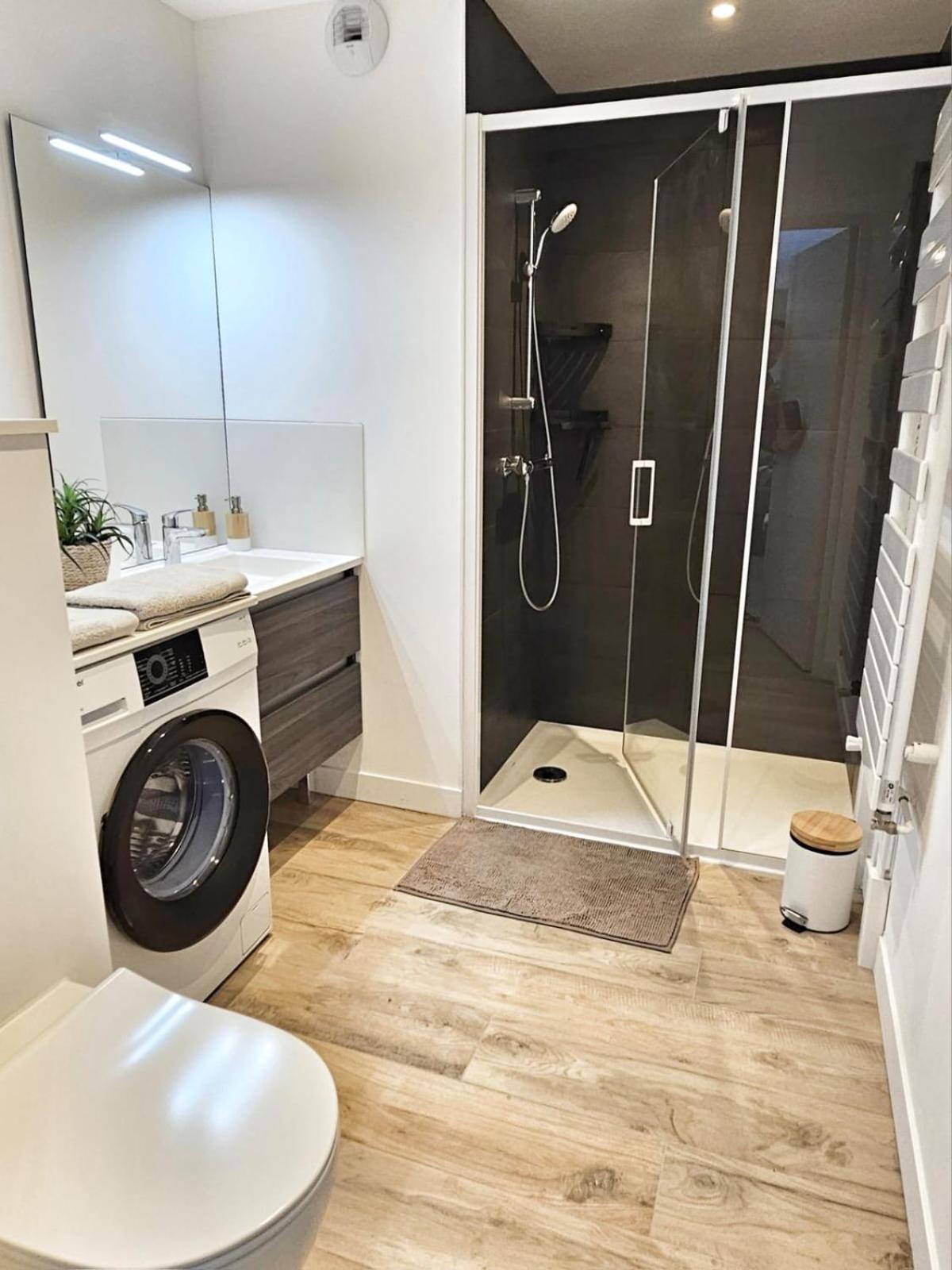 T2 Design Proche Gare/Intra-M/Sillon, Garage Prive Appartement Saint-Malo Buitenkant foto